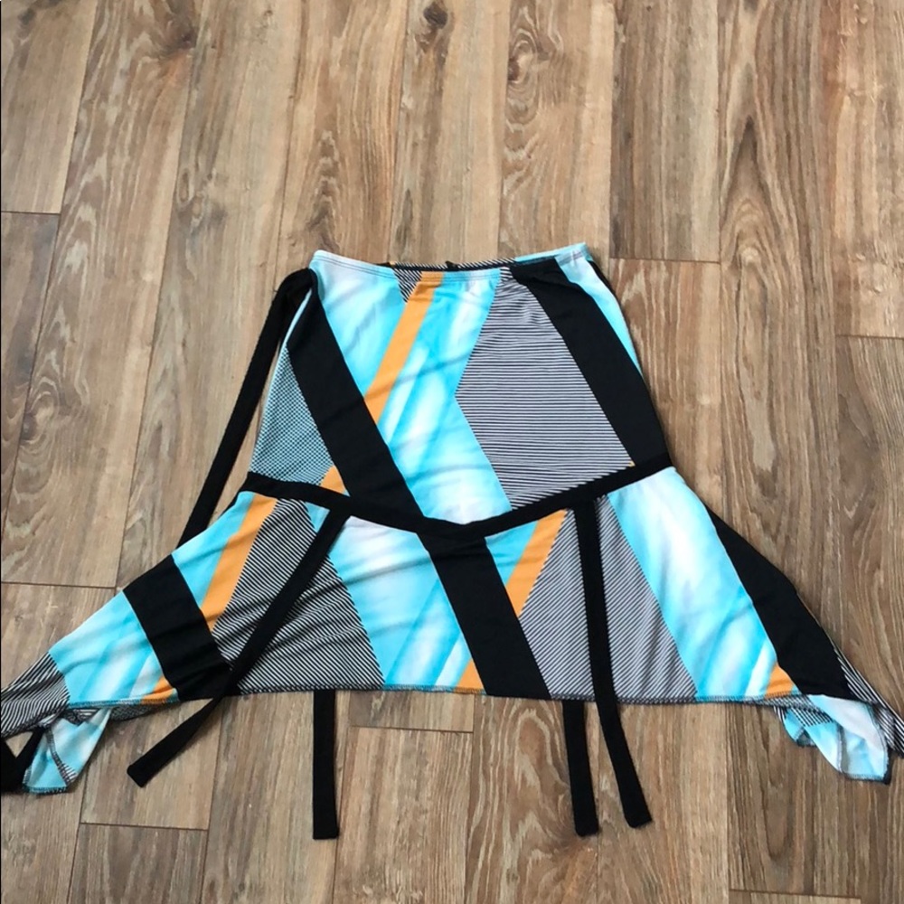 Sexy skirt with belt